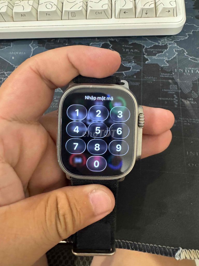 Apple Watch Ultra 1 Bạc Titanium eSIM. Mua bán Thiết bị đeo thông minh tại Quận Nam Từ Liêm Hà Nội được đăng bởi Đức Thắng hình 1