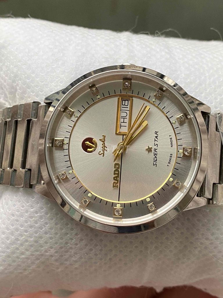 Đồng hồ Rado Silver Star Vàng. Mua bán Đồng hồ tại Huyện Quế Võ Bắc Ninh được đăng bởi Phelan Watch hình 1