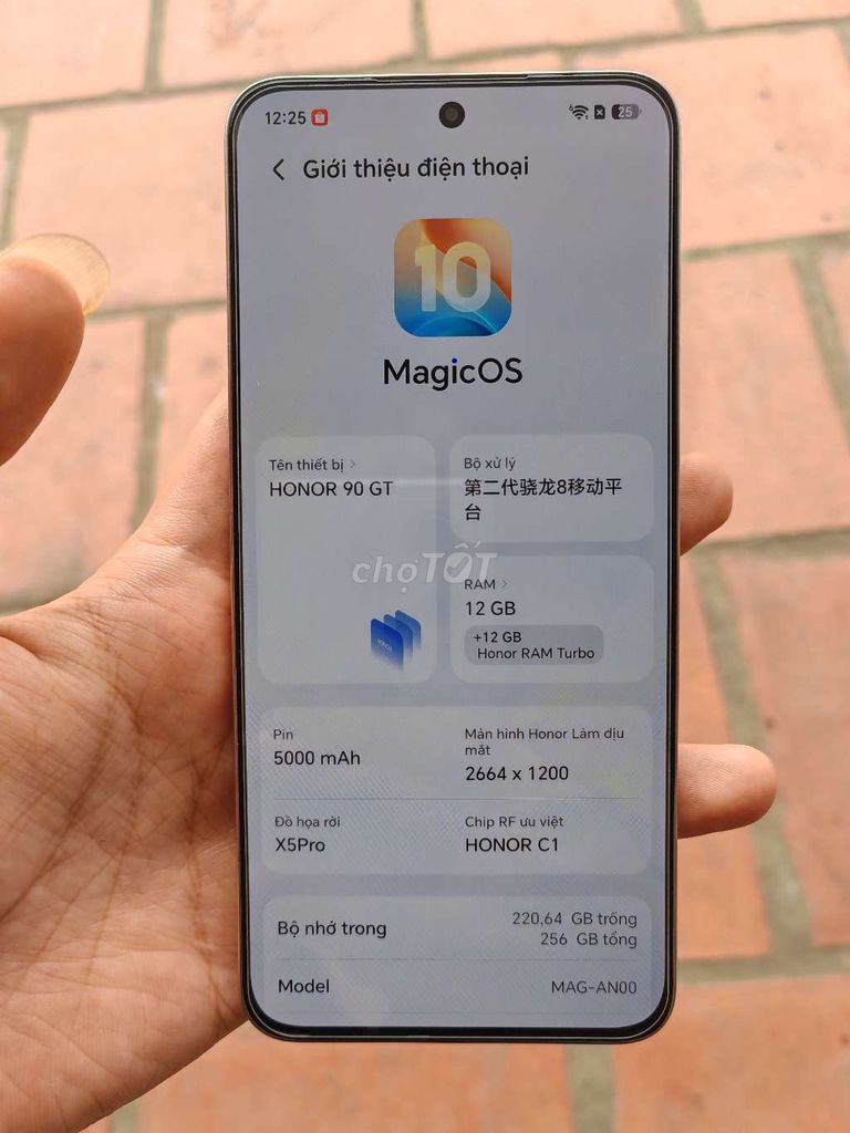 Honor 90 GT 12GB/256GB Trắng. Mua bán Điện thoại tại Huyện Quốc Oai Hà Nội được đăng bởi Trần Hùng hình 1