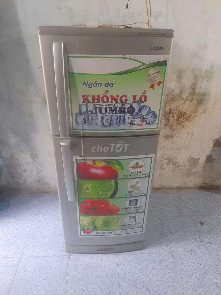 Tủ lạnh Sanyo 180L Ngăn đá Jumbo. Mua bán Tủ lạnh tại Thành phố Vũng Tàu Bà Rịa - Vũng Tàu được đăng bởi Thanh Lâm hình 1