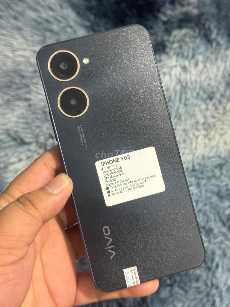 Vivo Y03 có 90Hz 64GB chíp thế hệ mới. Mua bán Điện thoại tại Huyện Trảng Bom Đồng Nai được đăng bởi Hồ Trung Hiếu hình 1