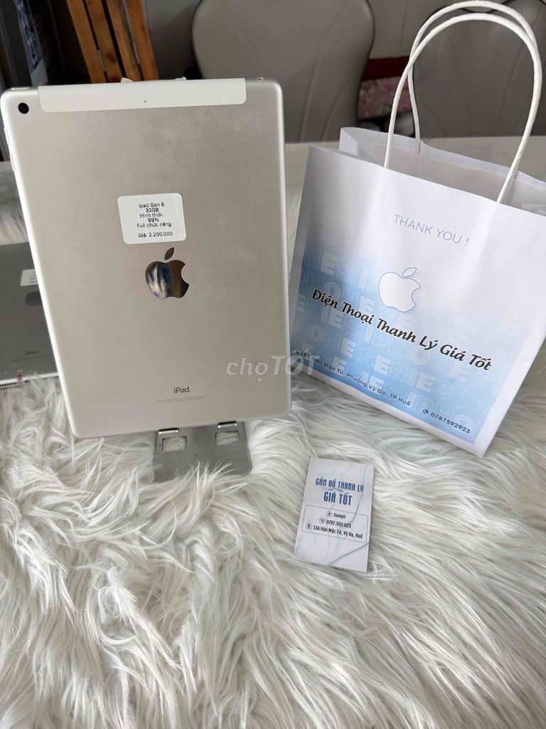 ⭐️iPad Gen 5 9.7 inch 32GB⭐️Nguyên zin, giá tốt✅. Mua bán Máy tính bảng tại Thành phố Huế Thừa Thiên Huế được đăng bởi Cầm Đồ Thanh Lý  hình 1