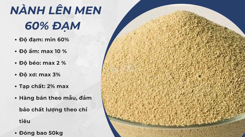 Nành Lên Men 60 Đạm