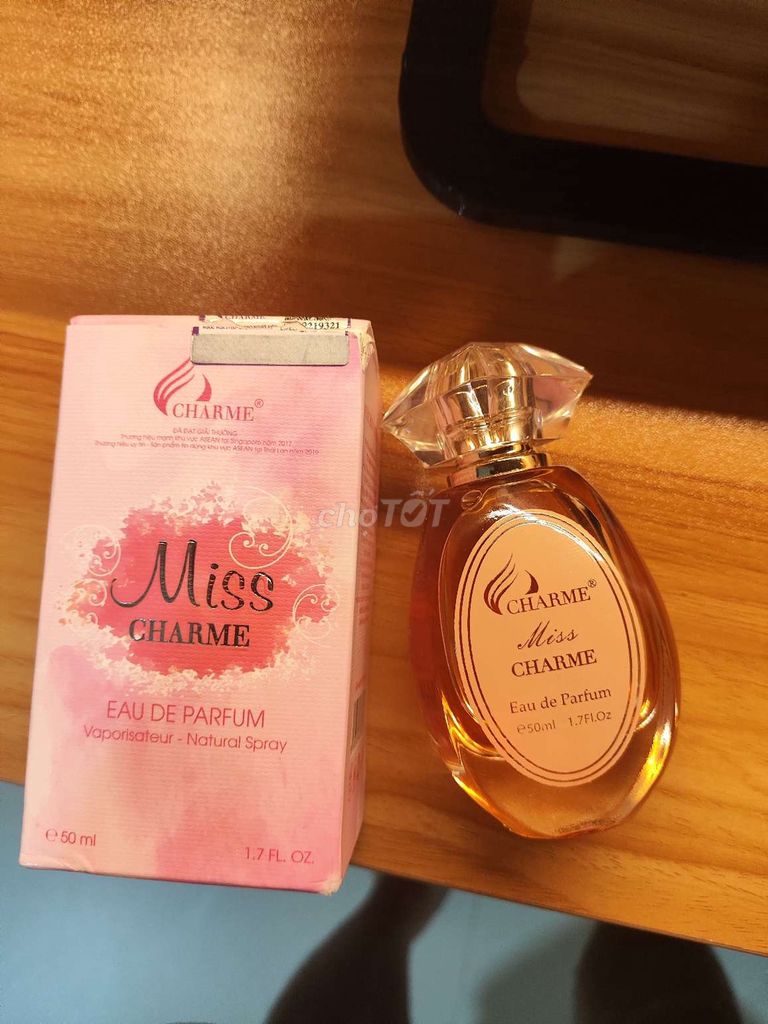Nước hoa Charme Miss Charme Nữ 50ml. Mua bán Nước hoa tại Quận 7 Tp Hồ Chí Minh được đăng bởi Minh Khang hình 1