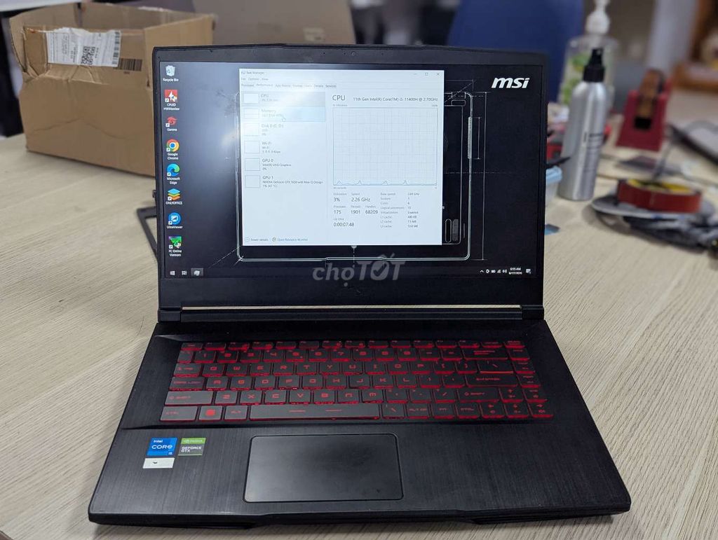MSi Gaming GF63. Mua bán Laptop tại Quận Ninh Kiều Cần Thơ được đăng bởi Nguyễn Thanh Tân hình 1