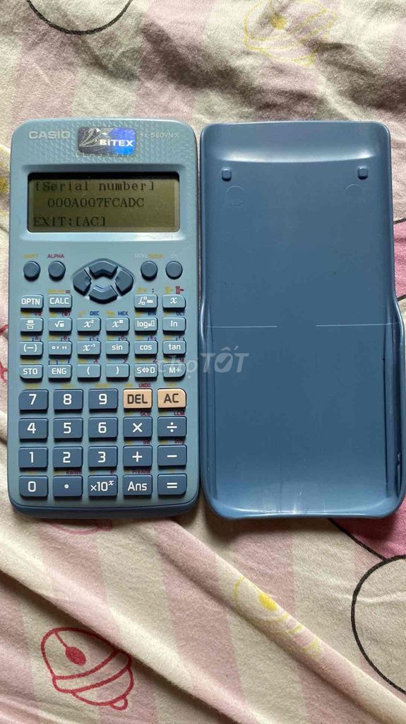 Máy tính khoa học Casio FX580 VNX Xanh dương. Mua bán Đồ dùng văn phòng tại Quận Bình Thuỷ Cần Thơ được đăng bởi Châu Đại Thiên hình 1
