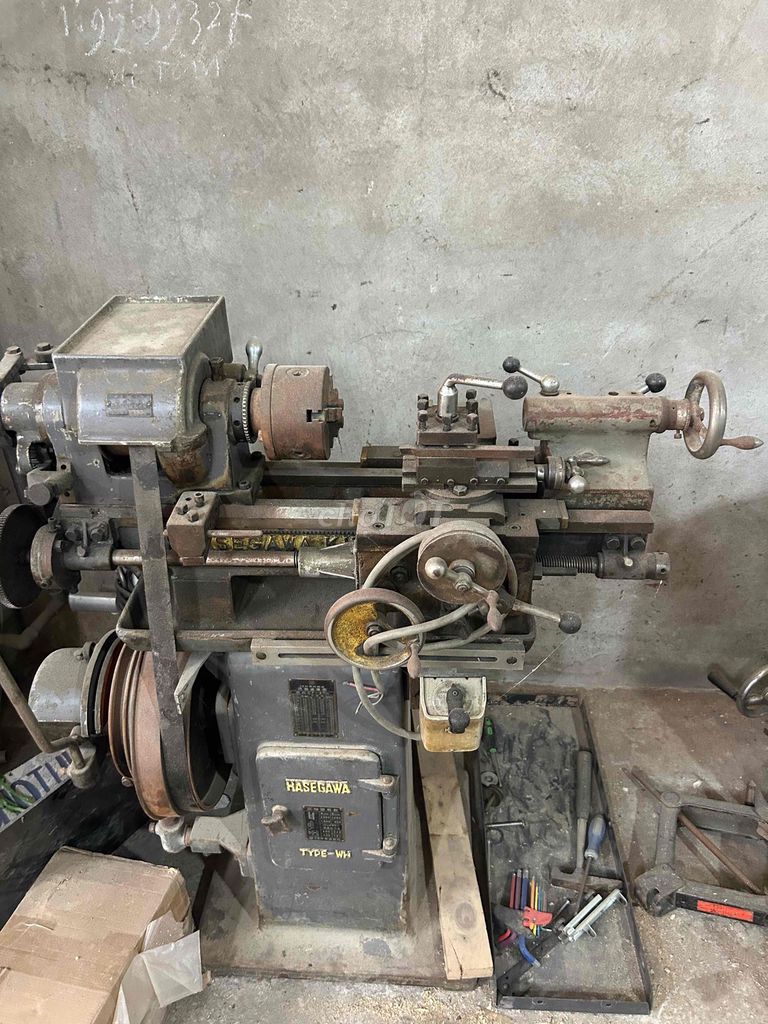 Máy tiện sắt HASEGAWA TYPE-WH. Mua bán Đồ chuyên dụng, Giống nuôi trồng tại Thị xã Từ Sơn Bắc Ninh được đăng bởi đức hình 1