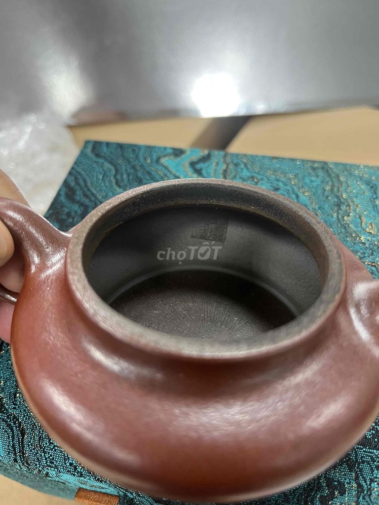 ấm tử sa nung củi