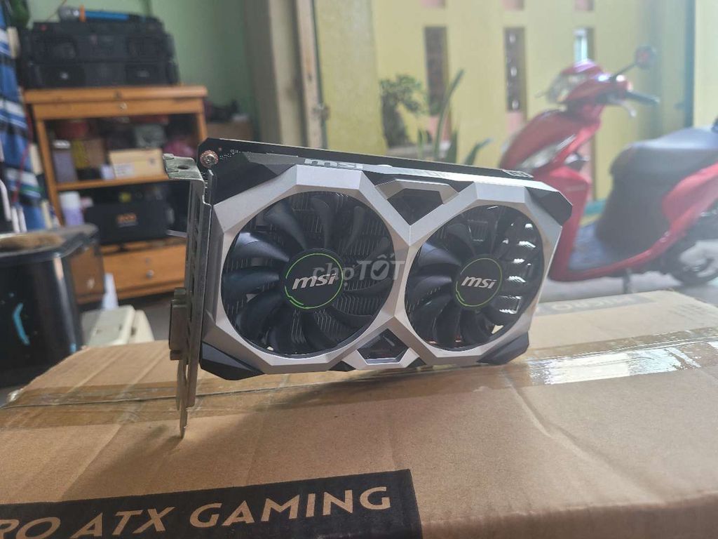 Card đồ họa MSI GeForce GTX 1650. Mua bán Linh kiện (RAM, Card...) tại Huyện Châu Thành An Giang được đăng bởi NQT PC hình 1
