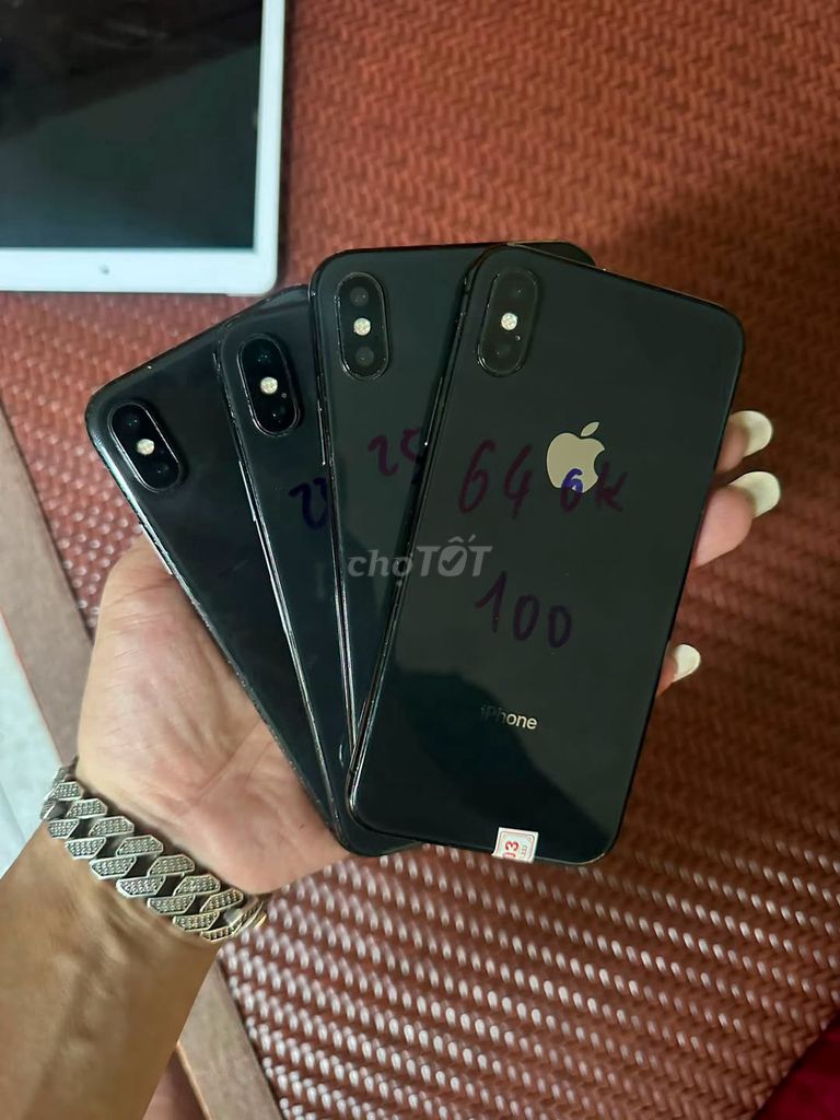 Apple iPhone X 64GB Đen Màn hình thay. Mua bán Điện thoại tại Quận 10 Tp Hồ Chí Minh được đăng bởi Hội Đồ Điện Tử hình 1