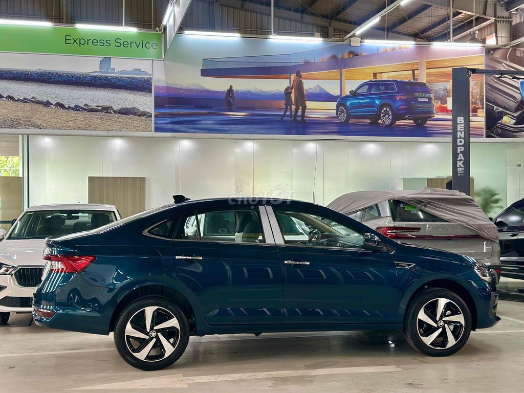 Skoda Slavia Lava Bule. Mua bán Ô tô tại Quận 7 Tp Hồ Chí Minh được đăng bởi Khởi Skoda Miền Nam hình 3