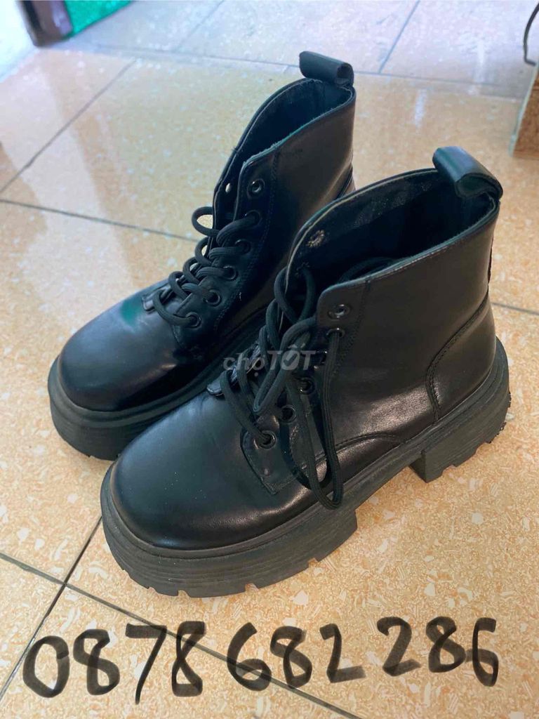 Boot da cỡ 38 đế cao bao ship. Mua bán Giày dép tại Quận Long Biên Hà Nội được đăng bởi Trần minh hình 1
