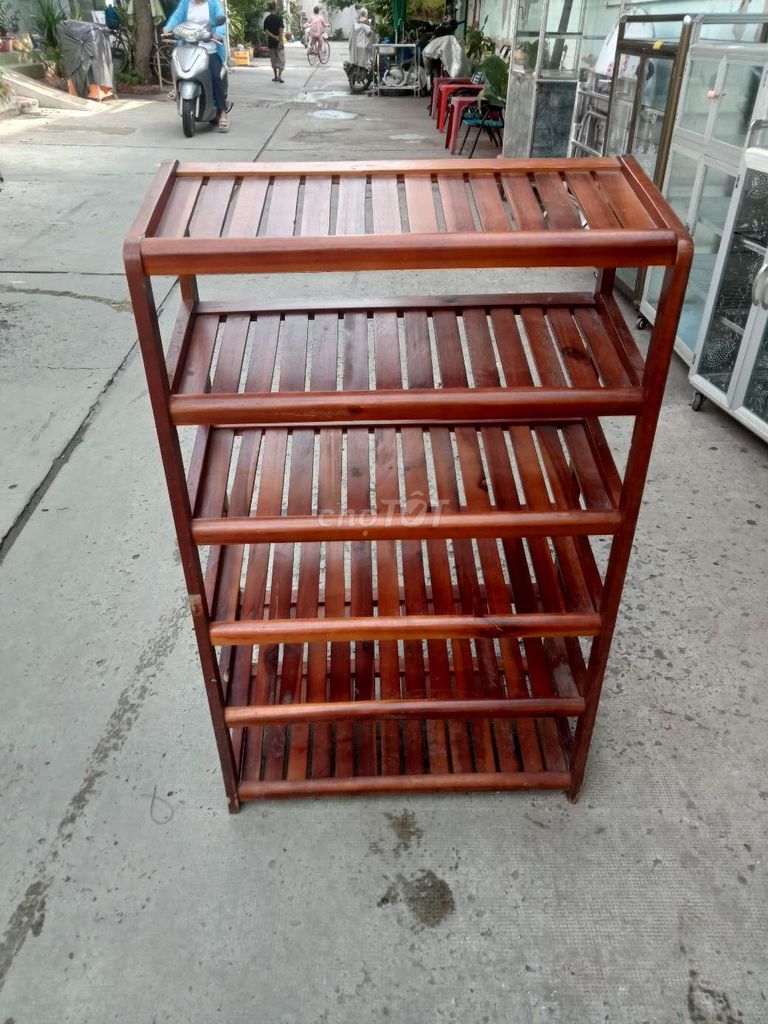 Kệ giày dép Gỗ Nâu 5 tầng. Mua bán Tủ, kệ gia đình tại Quận Bình Tân Tp Hồ Chí Minh được đăng bởi Minh Hiền  hình 1