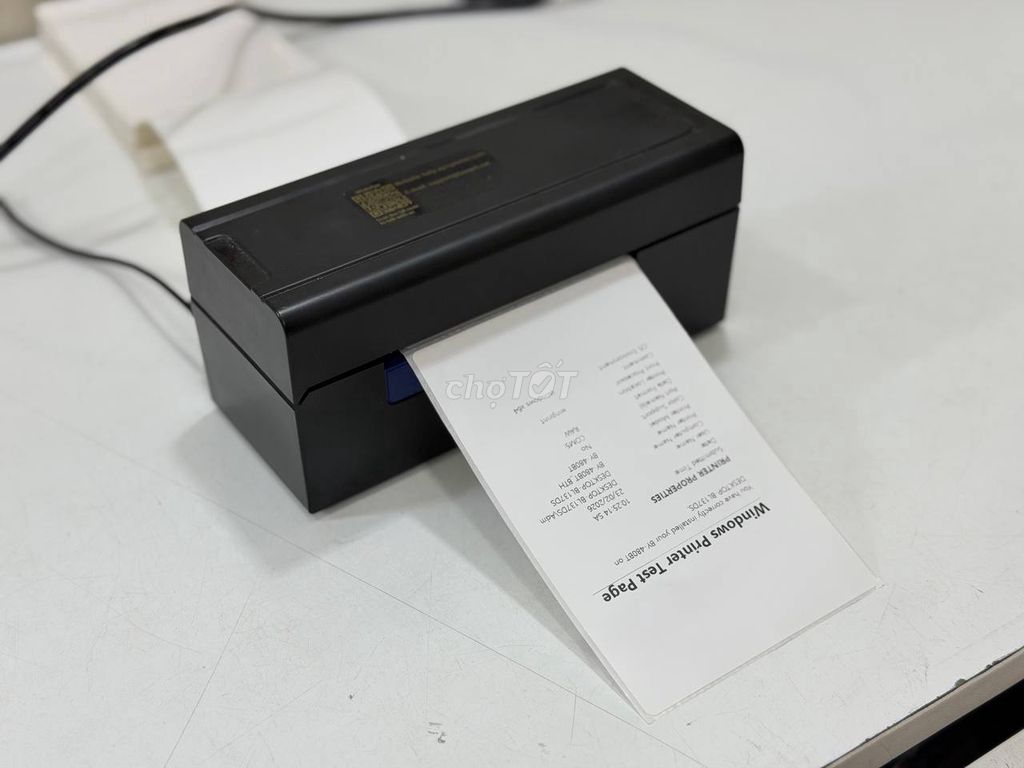 Máy in nhiệt AYIN 480BT Đen. Mua bán Đồ dùng văn phòng tại Quận Tân Bình Tp Hồ Chí Minh được đăng bởi Nguyễn Hoàng Nhã  hình 1