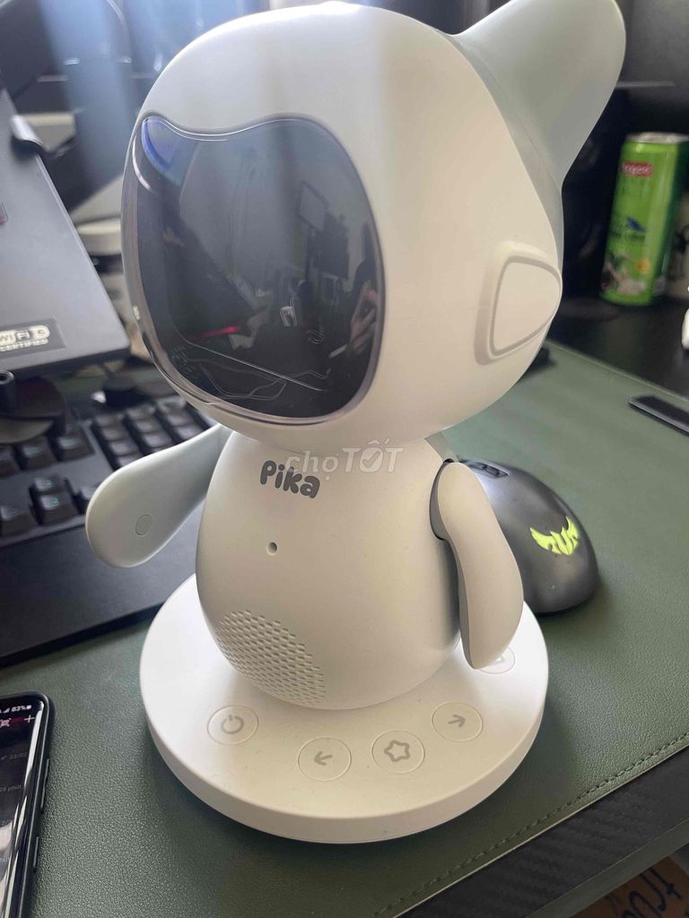 Robot Pika dạy tiếng Anh Trắng. Mua bán Mẹ và bé tại Huyện Châu Đức Bà Rịa - Vũng Tàu được đăng bởi Thang hình 1