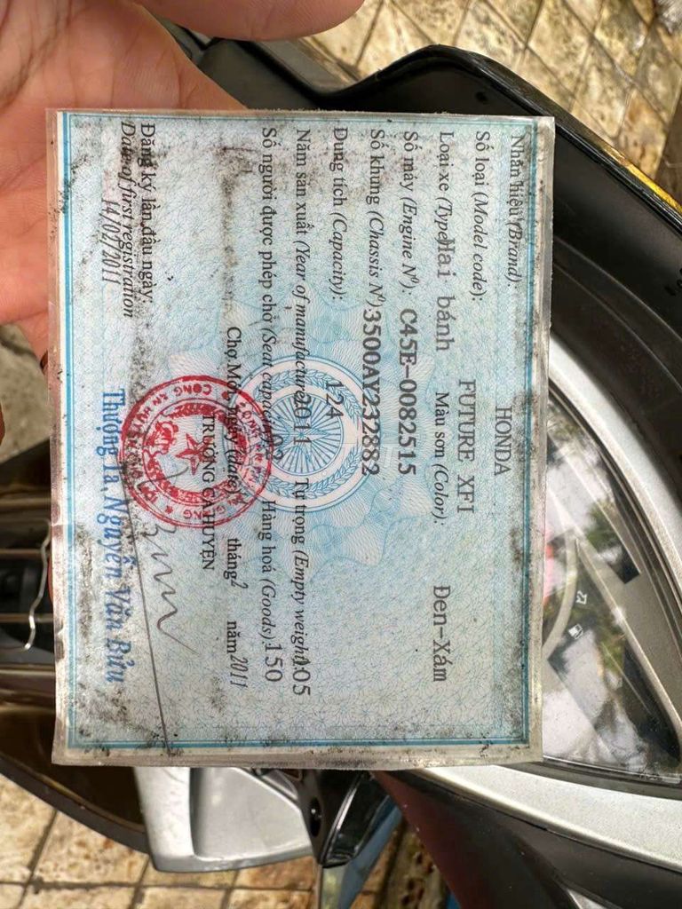 Bán lại Future X Fi 2011 lên khóa smartkey. Mua bán Xe máy tại Huyện Chợ Mới An Giang được đăng bởi Khôi Nguyễn hình 12