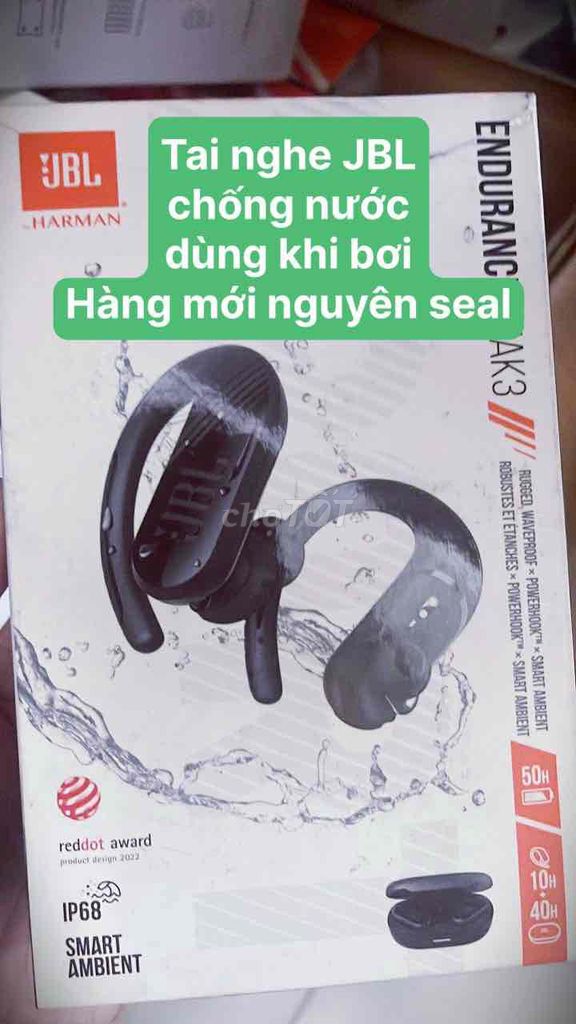 Tai nghe JBL Endurance Peak 3 kháng nước kháng bui. Mua bán Tivi, Âm thanh tại Quận 5 Tp Hồ Chí Minh được đăng bởi Hoàng Gia Phát hình 1