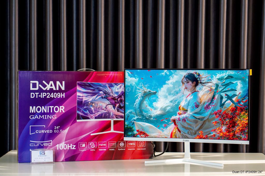 Màn hình Cong DUAN 24" DT-IP2409H (VA, FHD, 100Hz). Mua bán Phụ kiện (Màn hình, Chuột...) tại Quận 6 Tp Hồ Chí Minh được đăng bởi Vi Tính Quận 6 hình 2