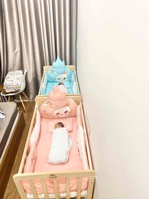 Cũi đa năng + bộ quây cũi + đệm xơ dừa + ga gối. Mua bán Mẹ và bé tại Quận Tây Hồ Hà Nội được đăng bởi Cao Mạnh
