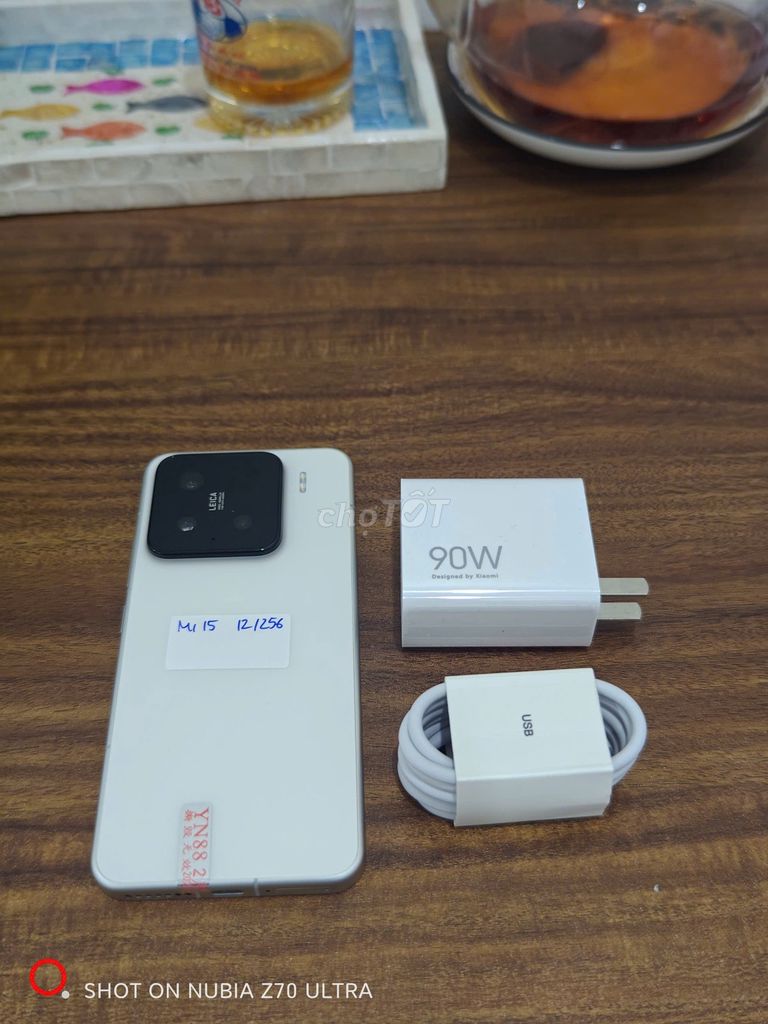 Xiaomi Mi 15 12/256 Trắng sạc 90w có ship COD. Mua bán Điện thoại tại Quận Ba Đình Hà Nội được đăng bởi Android Top hình 1
