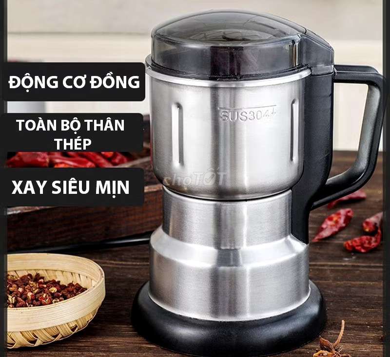 Máy xay hạt, gia vị đa năng 6 lưỡi