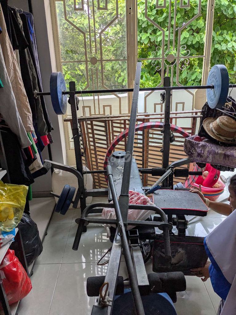 Ghế tập tạ kim loại Đen. Mua bán Đồ thể thao, Dã ngoại tại Quận 11 Tp Hồ Chí Minh được đăng bởi Trương Thị Công Tâm hình 1