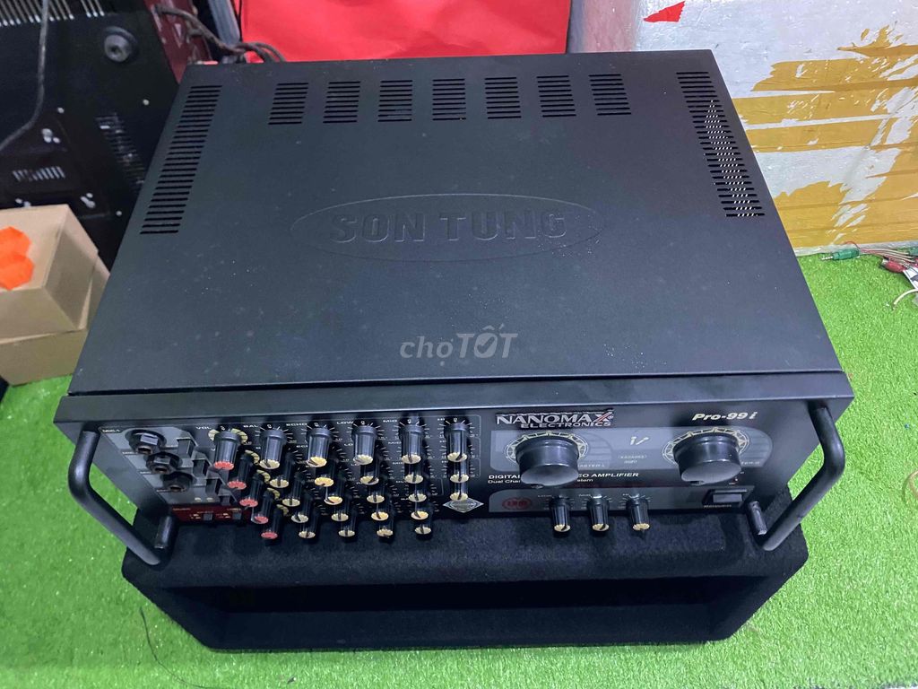 Amply Nanomax Pro-99i đẹp zin, hát tốt karaoke hay. Mua bán Tivi, Âm thanh tại Huyện Mỏ Cày Nam Bến Tre được đăng bởi Hồ Audio MCN Bến Tre hình 2