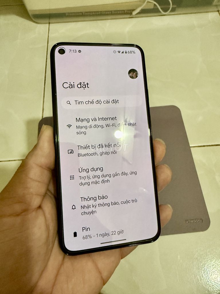 màn Google Pixel 5 128. Mua bán Phụ kiện (Màn hình, Chuột...) tại Thành phố Trà Vinh Trà Vinh được đăng bởi Trà Vinh Today hình 1