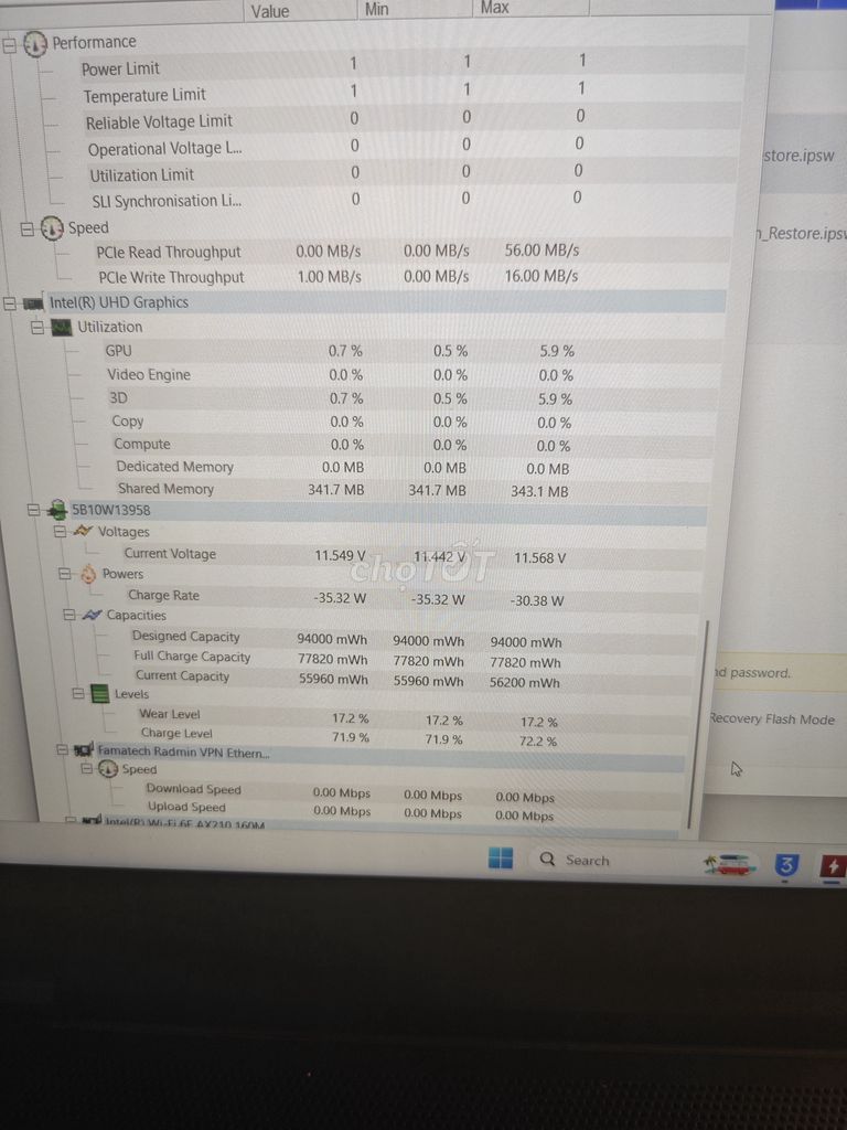 Thinkpad P15 gen 2.