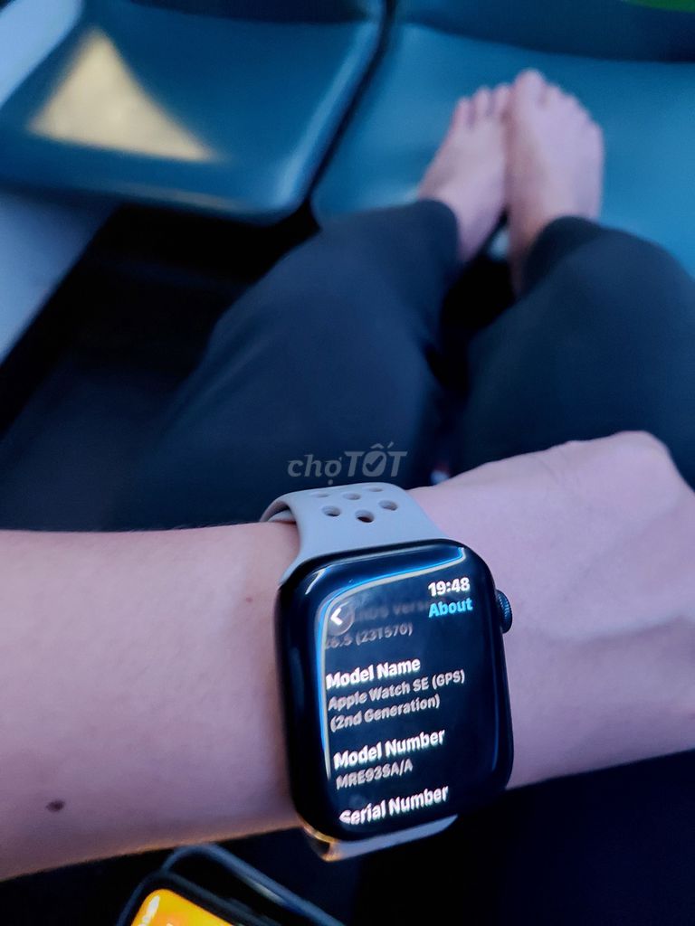 Apple Watch SE 2 44mm Đen Như mới. Mua bán Thiết bị đeo thông minh tại Thành phố Phú Quốc Kiên Giang được đăng bởi Quan Le hình 1