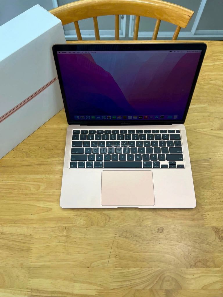 Apple MacBook Air M1 13.3 inch 8GB/256GB Gold. Mua bán Laptop tại Thành phố Qui Nhơn Bình Định được đăng bởi NGỌC PHÚC LAPTOPS hình 1
