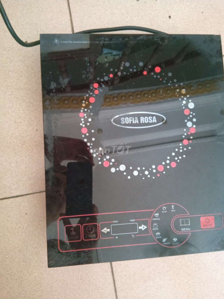 Bếp từ Sofia Rosa Kính cường lực Đen. Mua bán Bếp, lò, đồ điện nhà bếp tại Quận Ba Đình Hà Nội được đăng bởi Nguyễn Song Hà hình 1