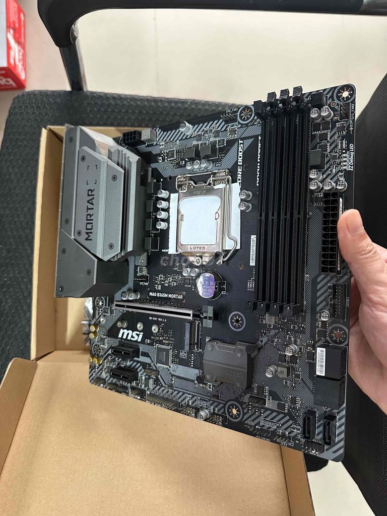 Mainboard MSI B365M Mortar Đen Đã sử dụng. Mua bán Linh kiện (RAM, Card...) tại Quận Gò Vấp Tp Hồ Chí Minh được đăng bởi Tình Nguyễn hình 1