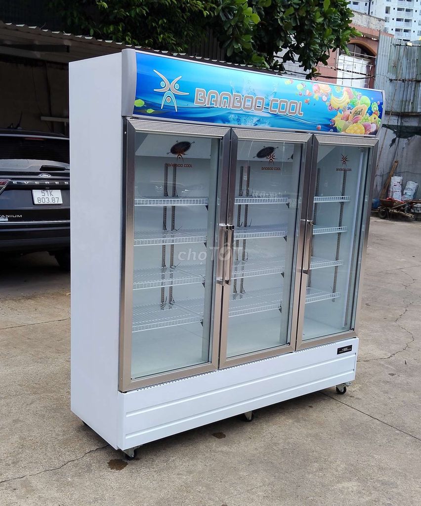 Mới 98% Tủ mát 3 cánh bambocool 1500lit. Mua bán Tủ lạnh tại Thành phố Dĩ An Bình Dương được đăng bởi DUY ANH hình 1