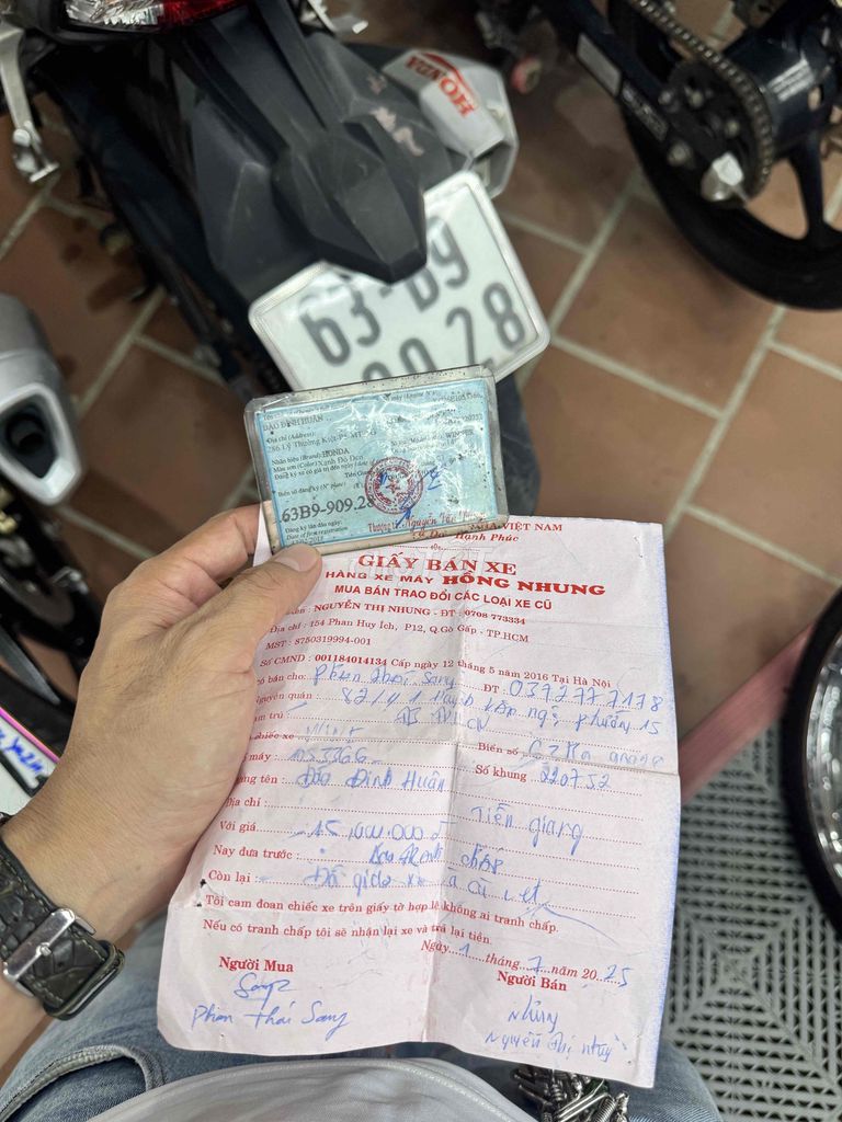 Win v1 bs 63 tiền Giang máy zin Giấy cữa hàng. Mua bán Xe máy tại Quận 6 Tp Hồ Chí Minh được đăng bởi Lâm sung Thu Mua Xe   hình 9