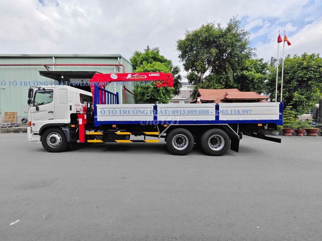 Bán Hino 3 chân 15 tấn, cẩu Unic 3 Tấn-5 tấn-8 Tấn. Mua bán Xe tải, xe ben tại Quận 12 Tp Hồ Chí Minh được đăng bởi Mr Thành hình 4