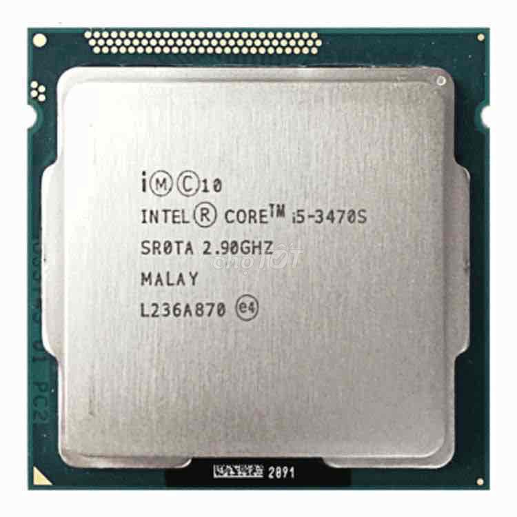 CPU Intel Core i5-3470S ( Cũ Đẹp ). Mua bán Linh kiện (RAM, Card...) tại Quận Bình Tân Tp Hồ Chí Minh được đăng bởi Hoàng Sơn hình 1