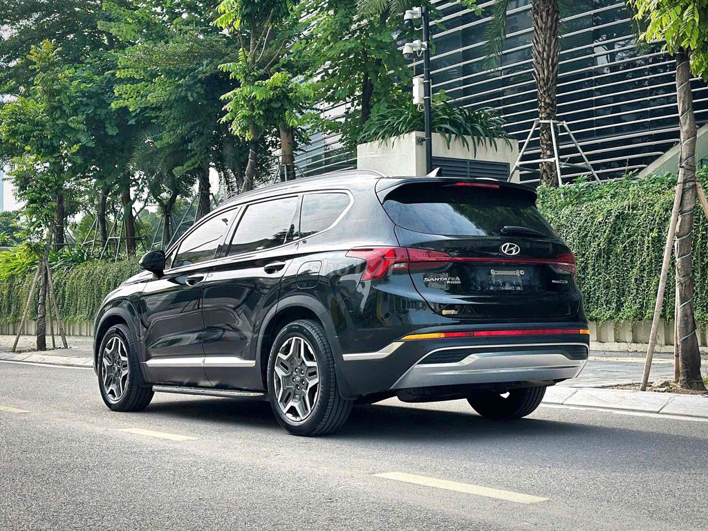 Hyundai Santafe 2022 2.2D Premium Đen. Mua bán Ô tô tại Quận Cầu Giấy Hà Nội được đăng bởi Thái Hoàng Long Auto hình 4