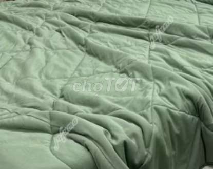 Chăn mền topper Xanh lá 1m6x2m Mới. Mua bán Giường, chăn ga gối nệm tại Quận 12 Tp Hồ Chí Minh được đăng bởi bán đồ rẻ  hình 1