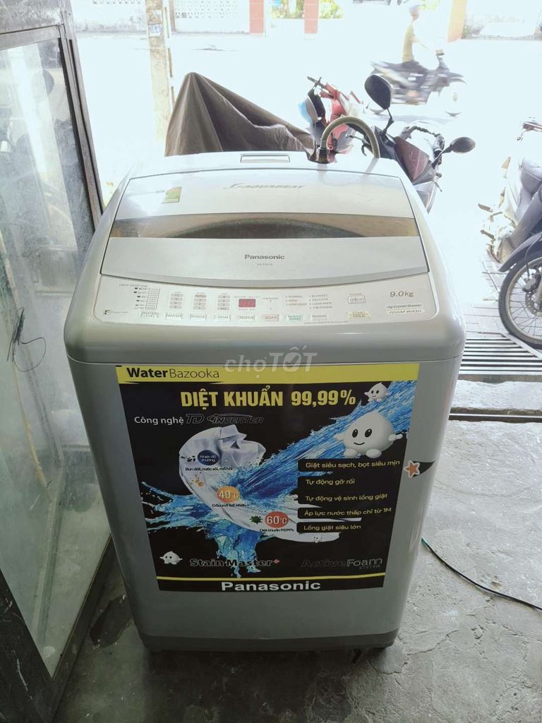 Máy giặt Panasonic 9.0 kg Xám. Mua bán Máy giặt tại Thành phố Nha Trang Khánh Hòa được đăng bởi Bảo trì điện lạnh Nha Trang hình 1