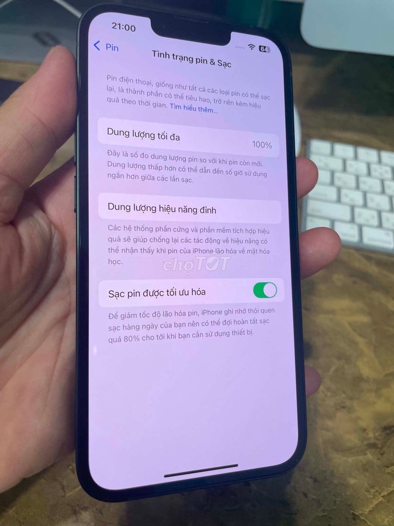 Apple iPhone 13 128GB Xanh lá Đã sử dụng. Mua bán Điện thoại tại Quận 8 Tp Hồ Chí Minh được đăng bởi Hội Đồ Điện Tử hình 1
