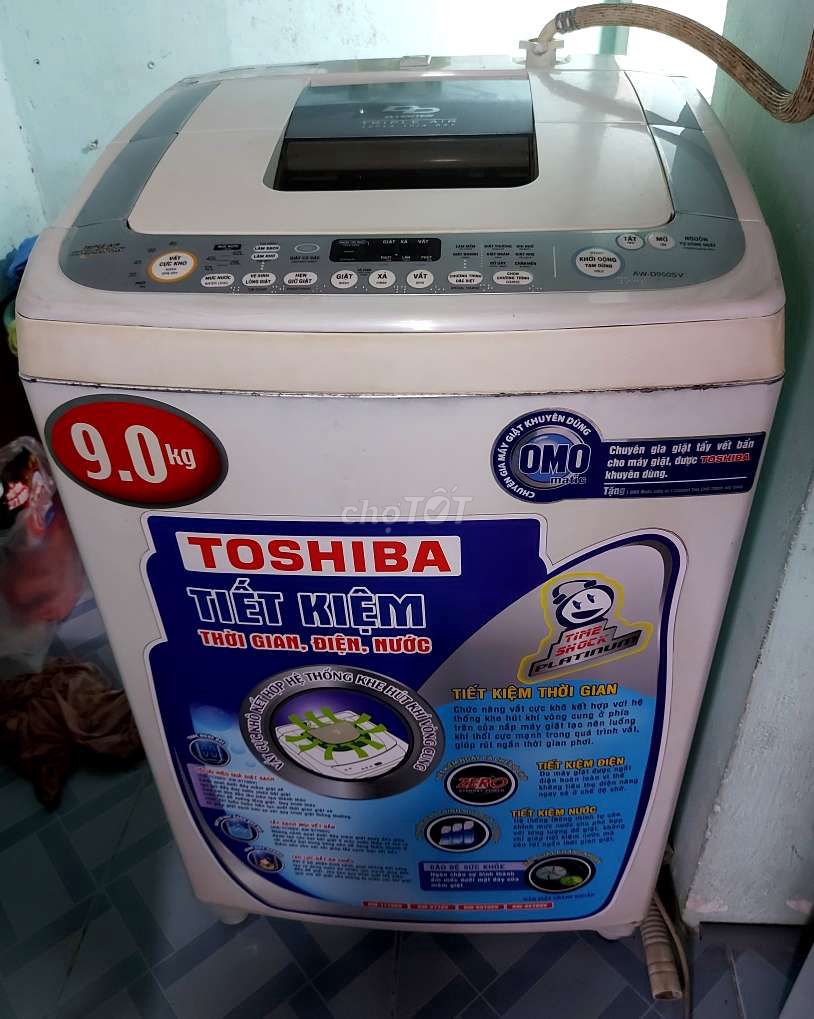 Thanh lý máy giặt Toshiba invetter 9kg.