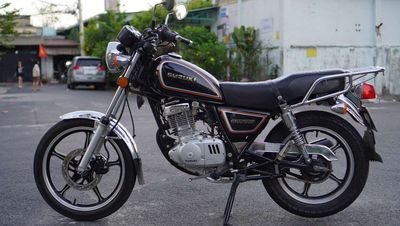 Suzuki GN125-2F Đen Bóng - Zin Nguyên Bản