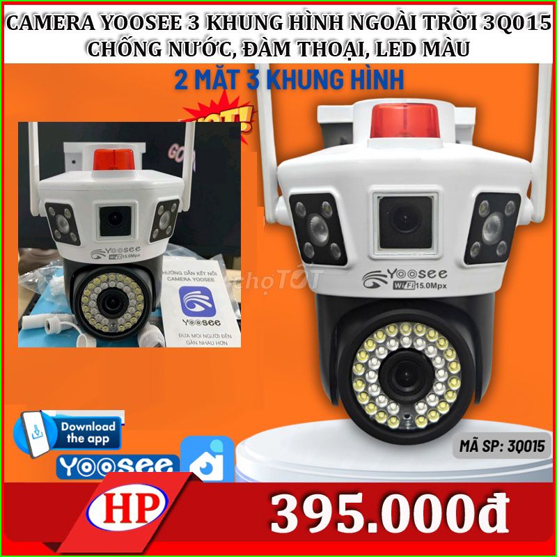 Camera an ninh Yoosee 3Q015 Trắng chống nước. Mua bán Máy ảnh, Máy quay tại Quận Ninh Kiều Cần Thơ được đăng bởi PHƯỚC HIỆP hình 1