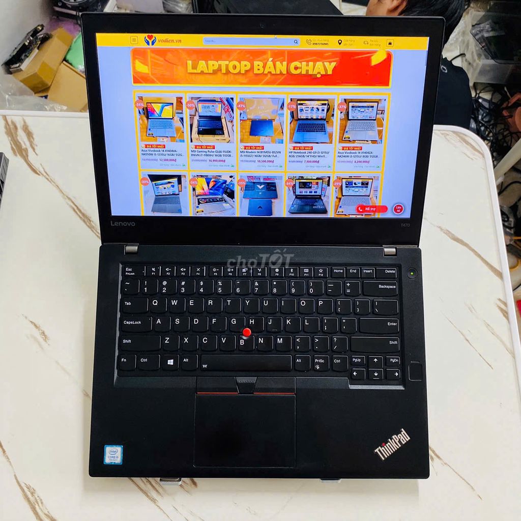 Lenovo Thinkpad T470 i5-7200U-8GB-256GB. Mua bán Laptop tại Quận Ninh Kiều Cần Thơ được đăng bởi Võ Diện hình 1