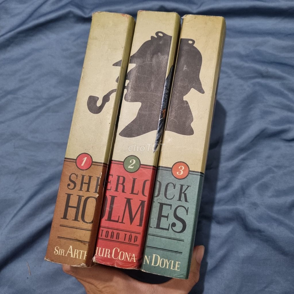 Sách Sherlock Holmes 3 Tập. Mua bán Sách tại Thành phố Tây Ninh Tây Ninh được đăng bởi Gác Sách TN hình 1