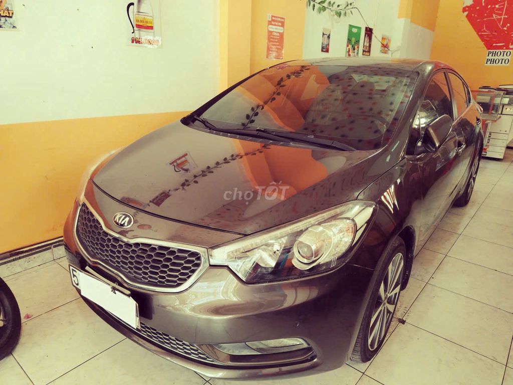 KIA K3 Full 2.0 AT 2015 Nâu Tự động 8 vạn