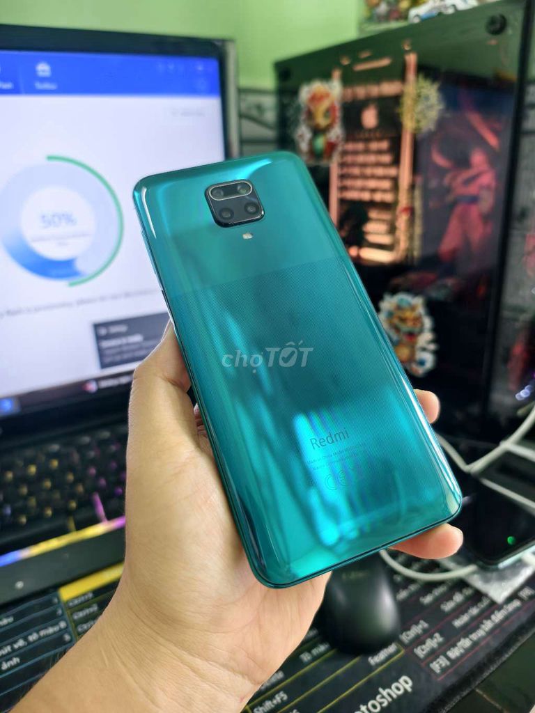 Xiaomi Redmi Note 9 Pro 128GB Xanh. Mua bán Điện thoại tại Huyện Long Thành Đồng Nai được đăng bởi THÁI SƠN MOBILE hình 1