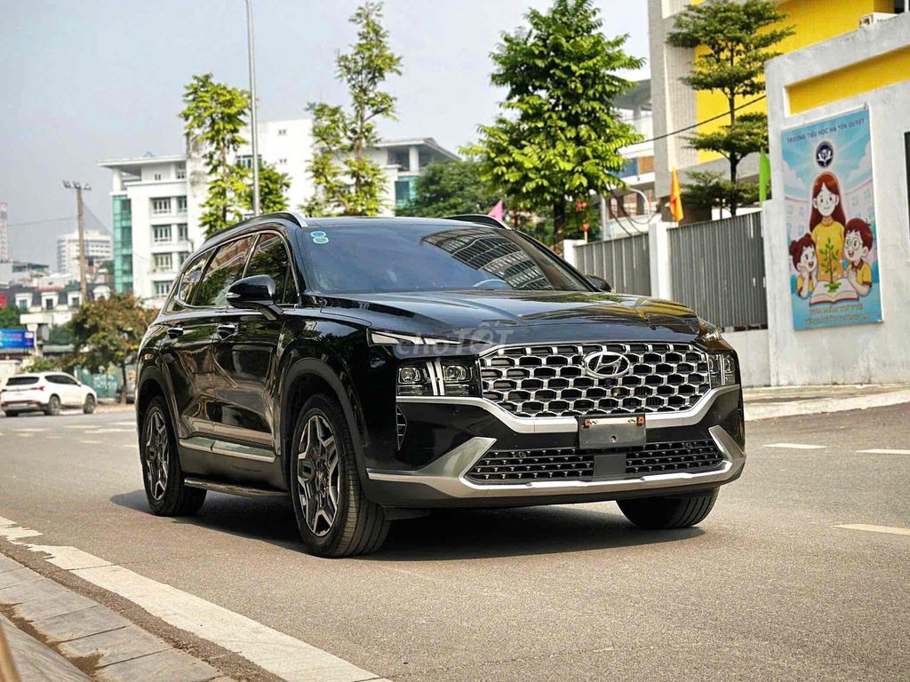 Hyundai Santafe 2022 2.2D Premium Đen. Mua bán Ô tô tại Quận Cầu Giấy Hà Nội được đăng bởi Thái Hoàng Long Auto hình 3