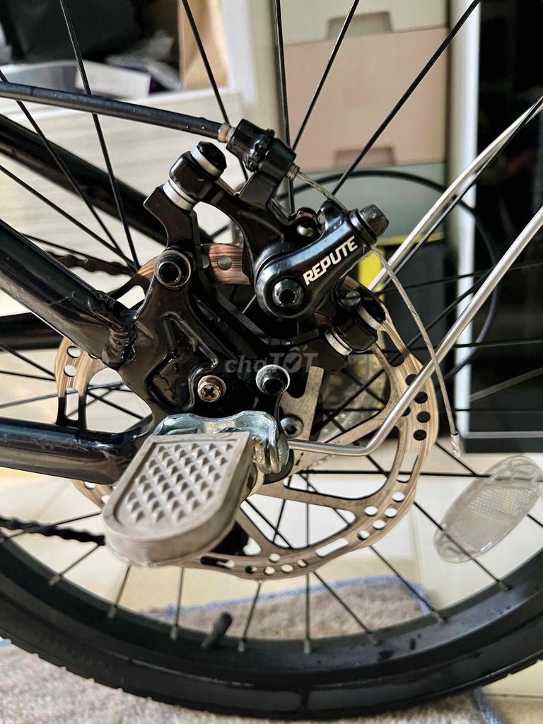 Xe đạp gấp Trinx Life 2.0 Đen Mới 99%. Mua bán Xe đạp tại Quận 4 Tp Hồ Chí Minh được đăng bởi Trần Mai Khanh hình 4